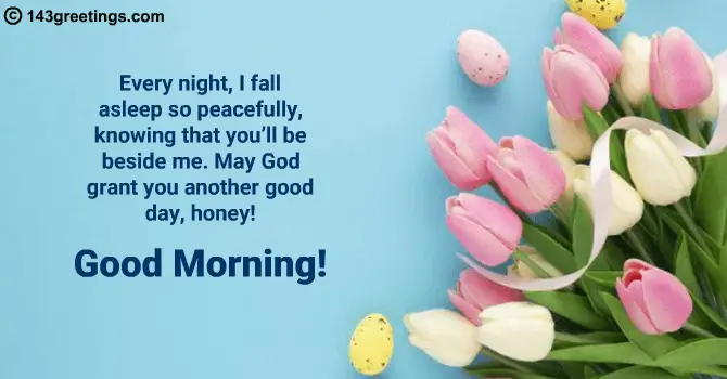 Good Morning Prayer Message for Husband